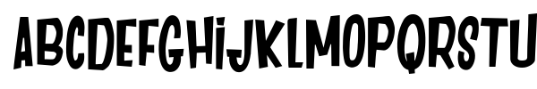 Dancing Jungle font preview